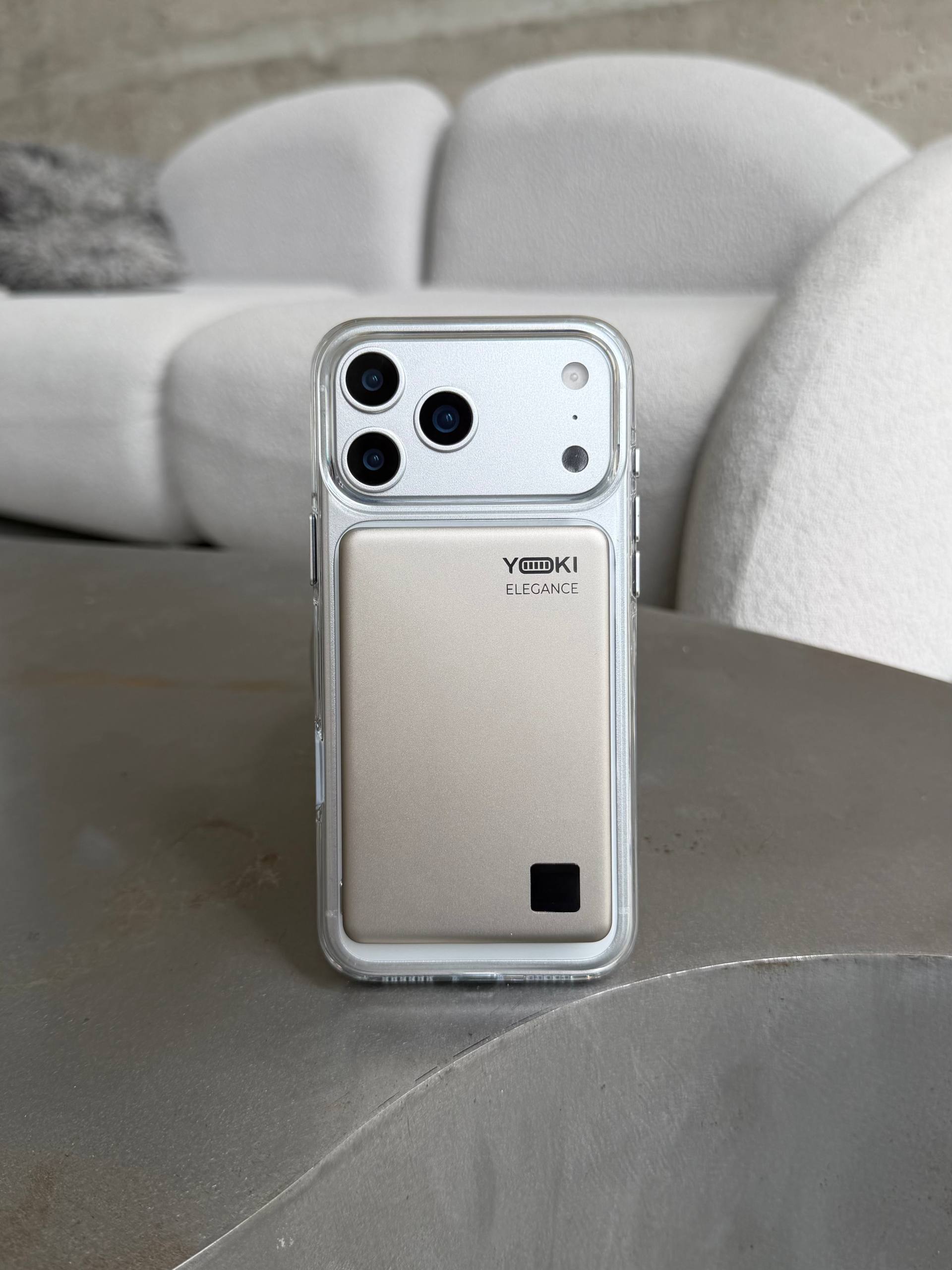 Повербанк Yoki Elegance 15W с Magsafe 5000mAh Titan