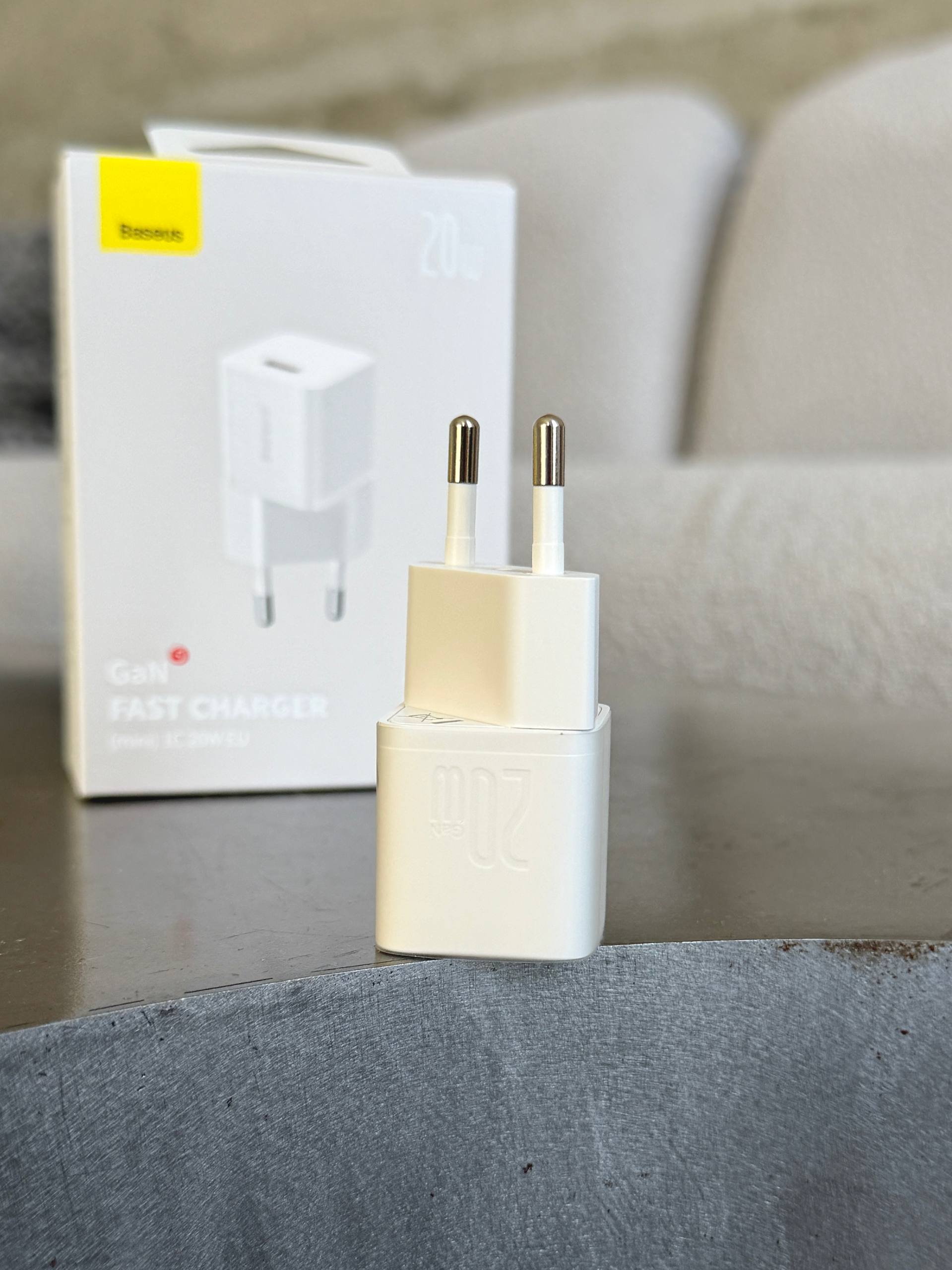 Блок зарядний Baseus GaN5 Fast Charger (mini) 20W