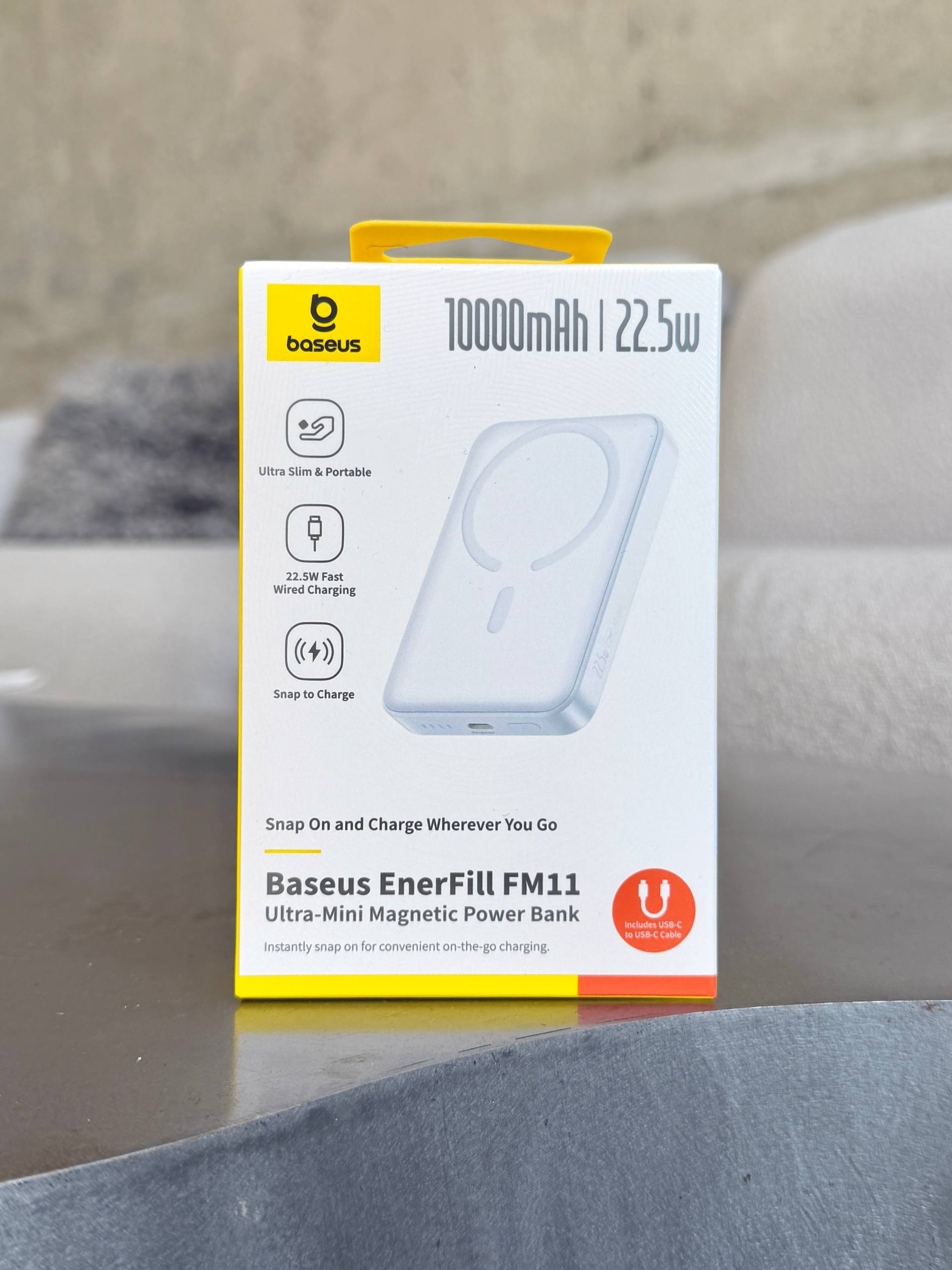 Повербанк Baseus EnerFill FM11 з Magsafe 10000mAh