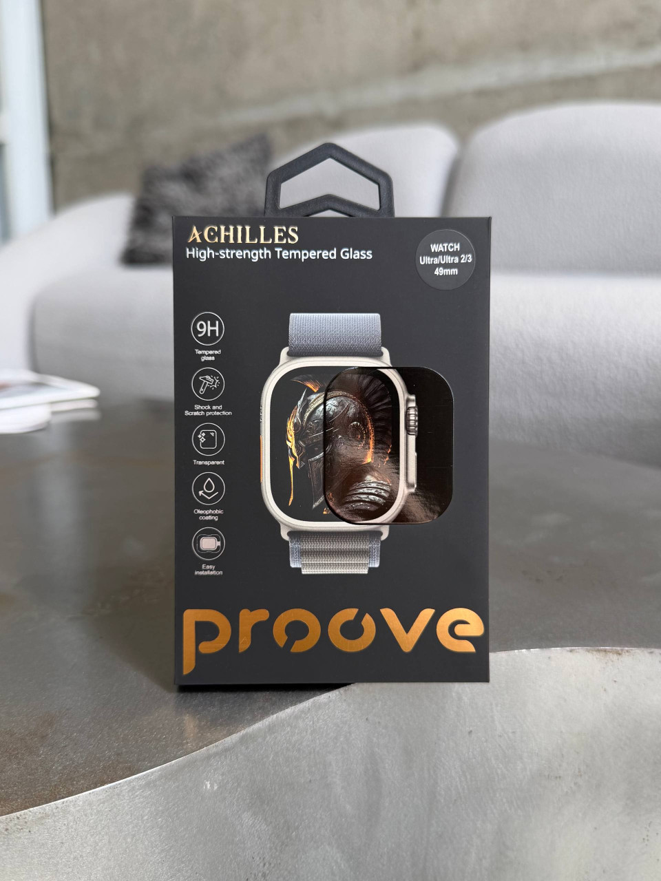 Захисне скло Proove Achiles на Apple Watch 49mm