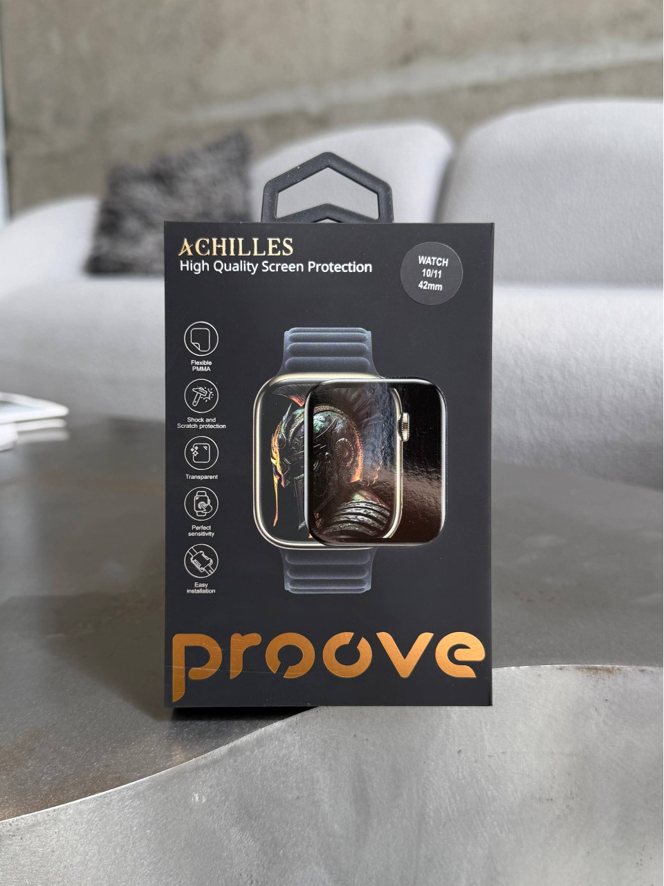 Захисне скло Proove Achiles на Apple Watch 42mm