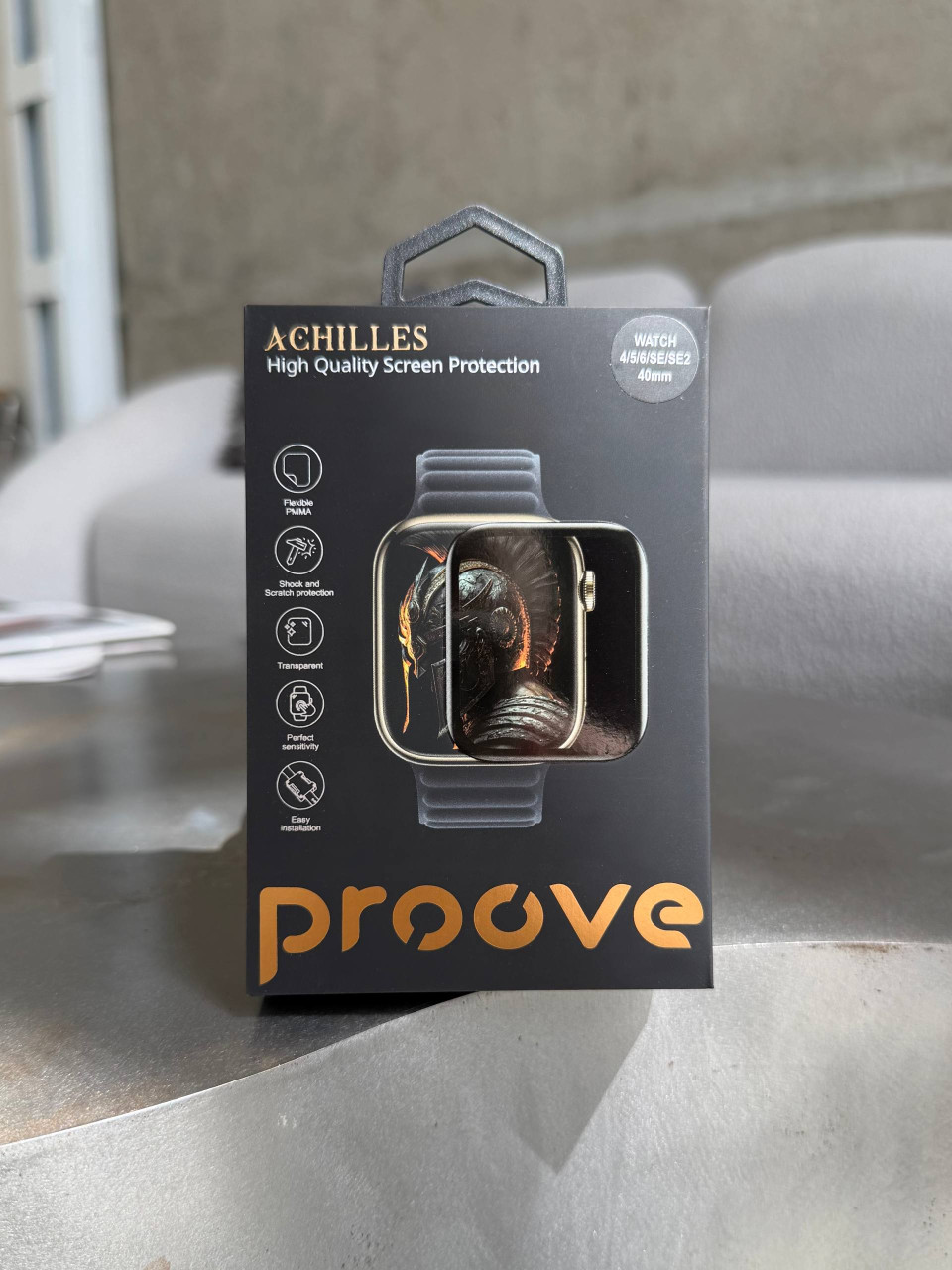Захисне скло Proove Achiles на Apple Watch 40mm