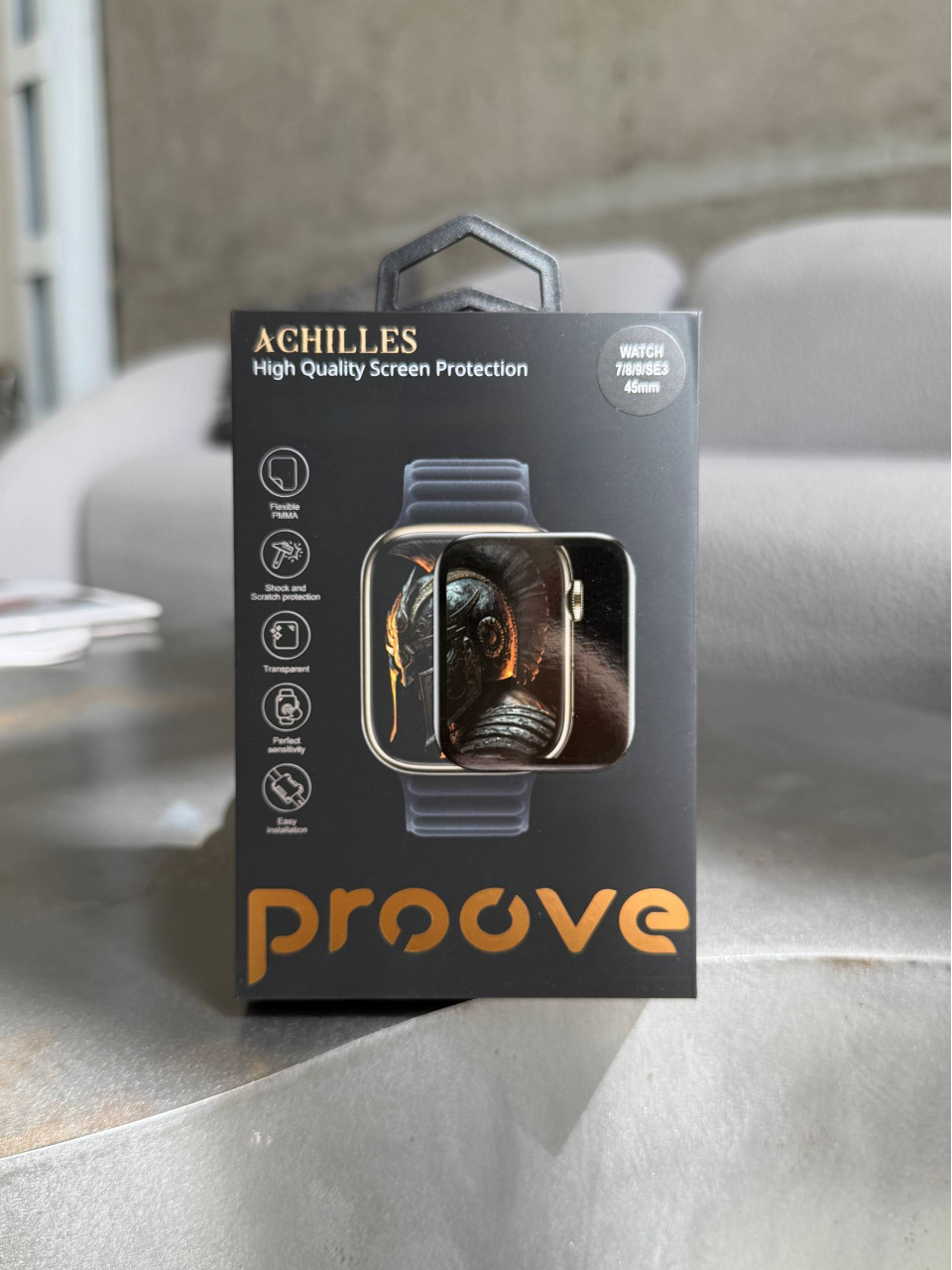 Захисне скло Proove Achiles на Apple Watch 45mm