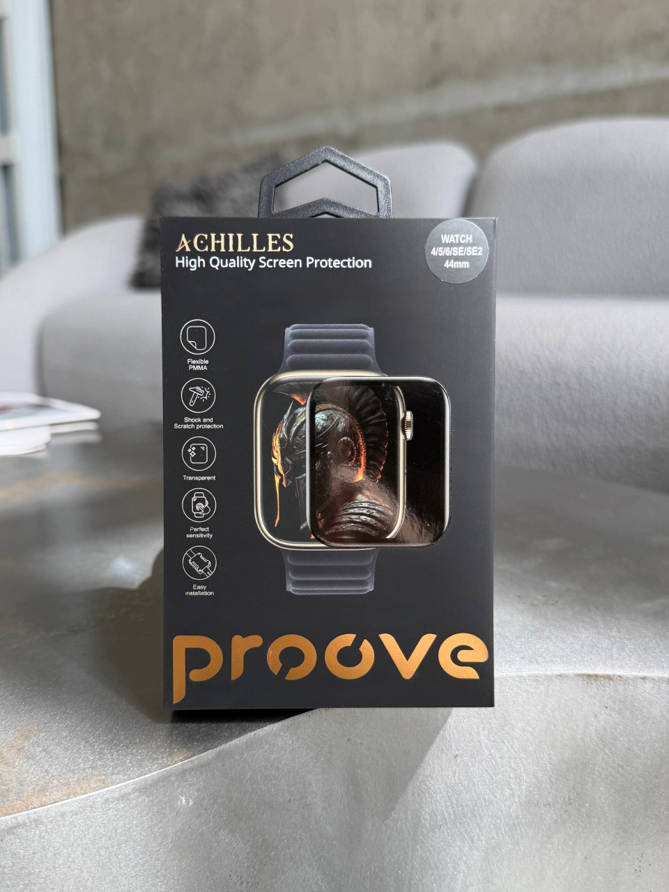 Захисне скло Proove Achiles на Apple Watch 44mm