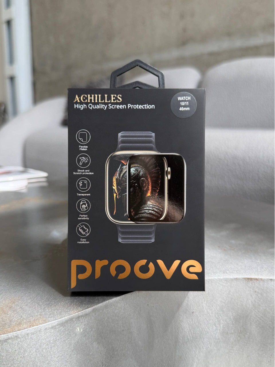 Захисне скло Proove Achiles на Apple Watch 46mm