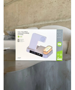 Зарядна станція 4 in 1 A37 30W White