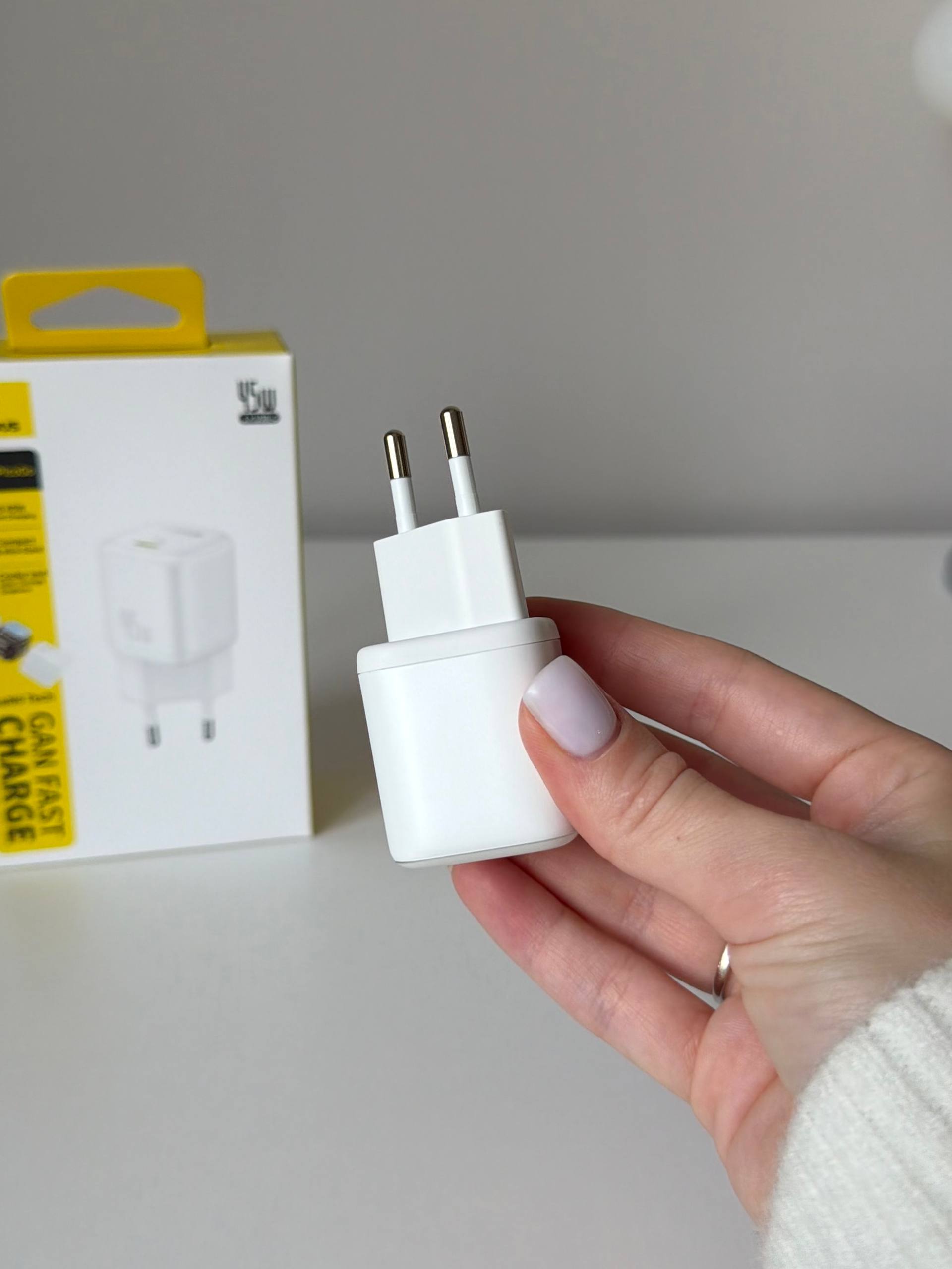 Блок зарядный Baseus PicoGo GaN 45W (USB-C)