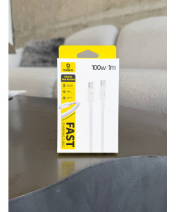 Кабель Baseus 100W USB-C — USB-C New Braided Fast Charging