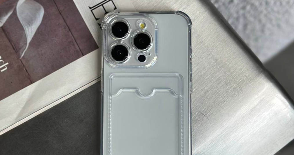 Чохли для iPhone з кишенею для картки